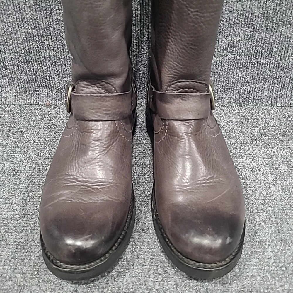 FRYE Veronica‎ Slouch Boots Gray Women's US 9B - Picture 5 of 15